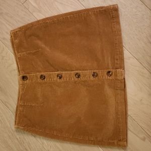 Corduroy short Skirt